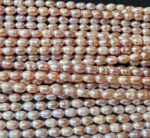 Perles d'eau douce cultivées blanches de 8 mm, lisses, en brins, non traitées, certifiées par un tiers, pour la fabrication de bijoux, changement de couleur - Product Image 4