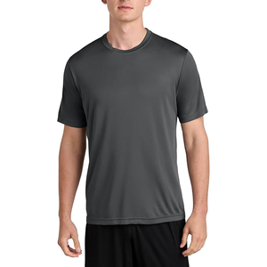 Camiseta ajustada de microfibra de la mejor calidad para hombre, última moda, estampado transpirable, fabricación profesional para adultos - Product Image 1