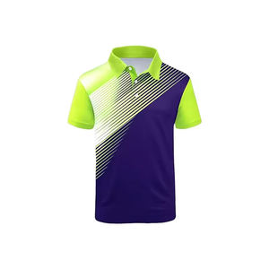 Nouveau style de polo en polyester à sublimation personnalisé pour hommes polo à manches courtes vente en gros - Product Image 6