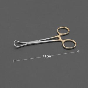 Pince à serviette Backhaus avec boule et douille, 14 cm, en acier inoxydable, instrument chirurgical, pince à serviette - Product Image 3