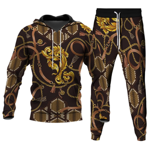 Quantité minimale de commande bas Survêtements de qualité supérieure Sublimation Conception personnalisée Unisexe 100% Polyester Workout Jogger Sportswear Sets - Product Image 1