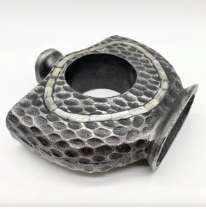 แจกันดอกไม้อะลูมิเนียมลายตอกแบบโมเดิร์น ดีไซน์เนอร์ออกแบบ สำหรับตกแต่งงานแต่งงาน คุณภาพดีที่สุด แจกันดอกไม้โลหะ - Product Image 3