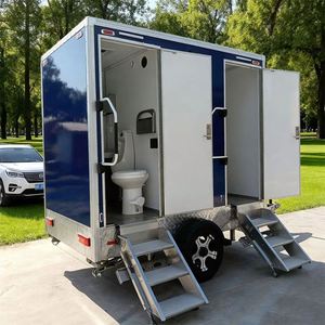 Baño Móvil <span class=keywords><strong>de</strong></span> Lujo, Remolque Portátil, Baño Prefabricado VIP para Exteriores con Acceso para <span class=keywords><strong>Sillas</strong></span> <span class=keywords><strong>de</strong></span> <span class=keywords><strong>Ruedas</strong></span> y Ducha - Product Image 3