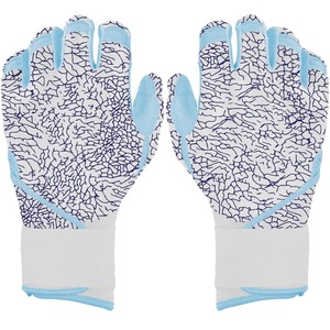Gants de frappeur de baseball personnalisés en cuir à imprimé éléphant, pour gaucher, durables, écologiques, avec manchette longue et design à prise souple pour adulte - Product Image 1