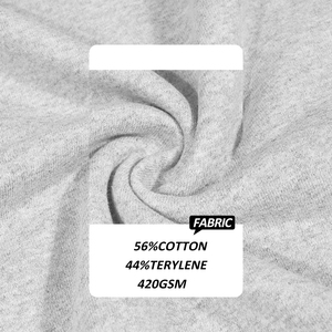 2025 cuello acanalado puño y dobladillo contraste tejido frente cuerpo bordado estampado tela para otoño XS a 6XL tallas disponibles - Product Image 4