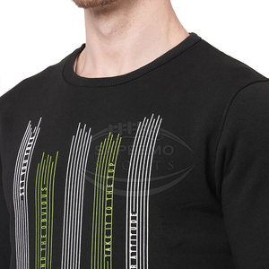 Sweat-shirt polaire uni pour homme - Écologique, séchage rapide, chaleur et confort pour une utilisation quotidienne en extérieur, mélange de coton - Product Image 6