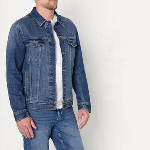 Veste en jean décontractée pour homme, vêtement de travail, veste d'hiver, streetwear, veste épaisse, manteau, vente en gros et personnalisation - Product Image 6