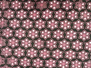 Tela de Algodón Peinado de Primera Calidad con Estampado Floral Negro para Colección de Ropa de Moda para Niñas, Disponible a Buen Precio - Product Image 6