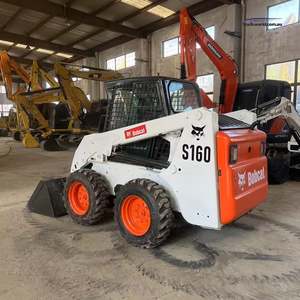 Bobcat S160 56HP Chargeuse compacte diesel Highlift de seconde main pour la construction, l'aménagement paysager, l'agriculture et le déneigement - Product Image 3