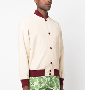 ฤดูหนาวกลางแจ้งสําหรับชาย 2024 Patchworkขายส่งเปล่าVarsity Lettermanเบสบอลเสื้อแจ็คเก็ต - Product Image 1