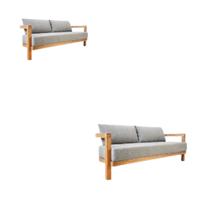 Mobilier d'extérieur Canapé d'extérieur imperméable Simple en bois Moderne en bois Mobilier d'extérieur de qualité supérieure - Product Image 3