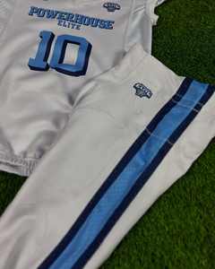 Uniforme de fútbol americano transpirable patrón sólido conjunto de manga corta - Product Image 6