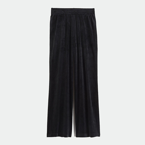 Sudadera con capucha y cremallera con logotipo personalizado Oem, cintura elástica, piernas rectas, pantalones para correr, chándal de terciopelo con diamantes de imitación para mujer - Product Image 5