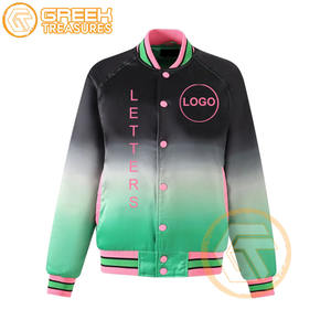 Personalizado Alpha | Kapa Sublimado Satén Bordado Varsity Jacket Sorority Alta calidad Transpirable Alpha Greek Apparels - Product Image 1