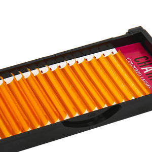 CharmLash Diverses nuances Fournisseurs de cils Extensions de cils en soie en gros Boîte à cils Emballage Multicolore Glamour Confortable - Product Image 4