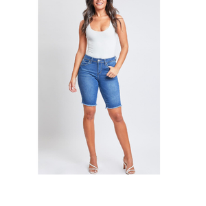 Pantalones cortos de mezclilla transpirables cómodos holgados de cintura alta de estilo informal de moda nueva de otoño 2025 para mujer del proveedor BD - Product Image 5