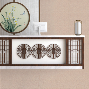 Azulejo rústico mate de granito melocotón moderno, porcelana de cuerpo completo para pared de suelo interior, textura de 600x600mm/600x1200mm - Product Image 2