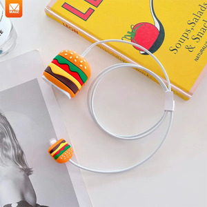 Kawaii Hamburger <b>Charger</b> Cube Protective Case - Assorted Colors - Product Image 4