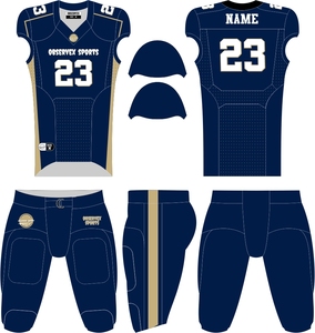 Pantalon d'uniforme de football américain grande taille, broderie, impression par sublimation, vêtements de football américain respirants pour femmes - Product Image 1