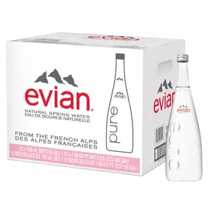 Evian – vente en gros d'eau de source naturelle minérale