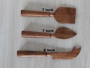 Handcrafted Disposable <b>Wooden</b> Cooking <b>Spoon</b> <b>Set</b> Smooth Finish Durable Heat Resistant Eco Friendly for Party Daily Kitchen Use - Product Image 5