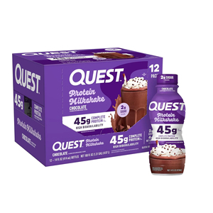 Batido de Proteína con Sabor a Chocolate de Quest Nutrition, Paquete de 12 Unidades - Product Image 1