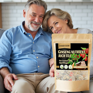 Té Desintoxicante de Ginseng Chino para la Salud de Hombres y Mujeres, Sin Azúcar, con Sabor Floral, en Ladrillo de 125g, en Caja y en Bolsas - Product Image 1