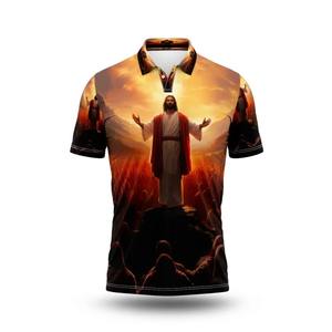 Maillots de moto personnalisés de haute qualité Sublimation complète Crew Polo Style Auto Racing Shirts - Product Image 5