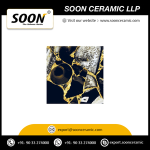 Indian Supplier of Boulder Corn Tiles Porcelain 600x600MM Glazed Vitrified Tiles for <b>Wall</b> and Floor Interior - Product Image 4