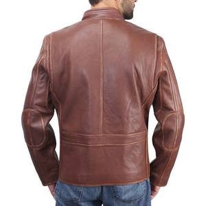 Street Style Leather <b>Jacket</b> for Men - Trendy & Tough - Easy Pairing with <b>Jeans</b> - <b>Black</b> Leather <b>jacket</b> for men - Product Image 5