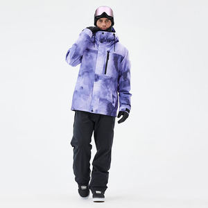 Men's Waterproof Winter <b>Ski</b> Jacket Outdoor Hiking Snowboarding Climbing Camping Warm Fleece Heating <b>tie</b> dye style jacket - Product Image 1