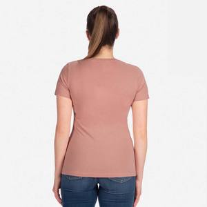 Camiseta de Algodón para Mujer, Camiseta de Manga Corta con Cuello Redondo - Product Image 6