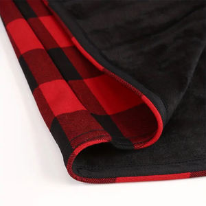 Camisa de franela de moda para adultos, caja roja y negra, estampado con botones, ajuste Regular, ropa de lujo antiarrugas, Camisa de franela - Product Image 6