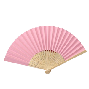 Abanicos de Bambú Tradicionales Impresos Personalizados en Oferta, Decoración Hecha a Mano Natural VIET FARGIMEX - Product Image 3