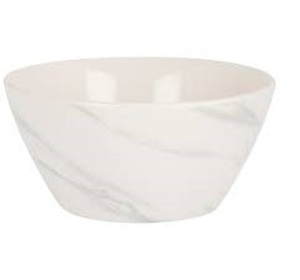Nouveau bol de service en marbre blanc naturel pur de conception premium pièce unique pour bol de service plat pour le dîner à la maison à bon prix - Product Image 2