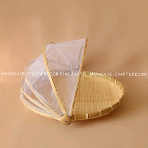 VGREENART Housse alimentaire vintage en maille écologique avec plateau - Product Image 4