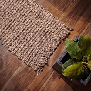 Alfombras modernas de mezcla de yute para sala de estar 100% alfombras tejidas a mano de Material de yute y algodón a la venta - Product Image 2