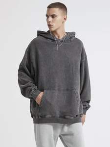 Nouveaux sweats à capuche et sweat-shirts d'automne très vendus, de haute qualité, 100% coton, polaire pour homme, respirant, pull-over streetwear, poids lourd - Product Image 4