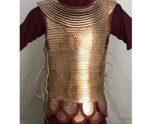Armure de Squamata à l'échelle de bronze authentique pour les événements historiques Double Pteruges & Doubler Metal Cosplay Reconstitution - Product Image 4