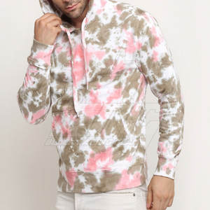 Sweats à capuche avec logo personnalisé de haute qualité nouveau design pour hommes Meilleures ventes Sweats à capuche en coton mélangé - Product Image 4