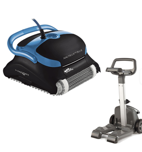 Limpiador robótico de piscinas ORIGINAL Maytronics Dolphin Nautilus CC Plus con Pro Caddy - Product Image 1