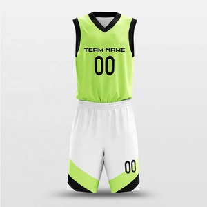 Conjunto de Uniforme de Baloncesto Sublimado Personalizado, de Secado Rápido, en Poliéster, sin Mangas, para Equipos Deportivos - Product Image 5