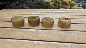 Porte-serviettes en corne de buffle, forme ronde, porte-serviettes pour hôtels de luxe, restaurants et tables de mariage, haute qualité - Product Image 4