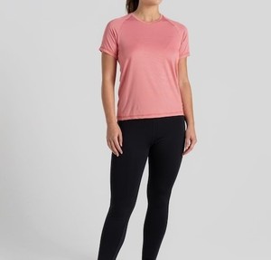 Active Wear Nouveau Design Femmes T-Shirt Casual Wear Tissu Doux Femmes Fitness Wear Manches Courtes Respirant T-Shirt - Product Image 2