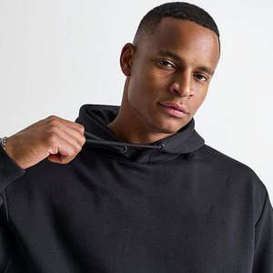 100% nouveau coton hommes pull à capuche et sweats respirant coupe ample vente chaude hommes sweats à capuche - Product Image 5