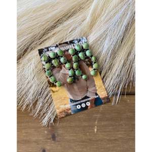Southwest Handmade Sonoran Gold Turquoise & <b>Sterling</b> <b>Silver</b> <b>Stud</b> Cluster <b>Earrings</b> - Product Image 1