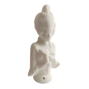 Doll making porcelain blank half-body 8cm replica of an antique doll porcelain doll parts for sale