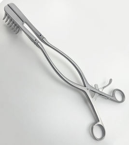 Retractor de laminectomía de acero inoxidable con autorretención de 4x4 puntas Beckmann, instrumento reutilizable, instrumentos quirúrgicos veterinarios - Product Image 4