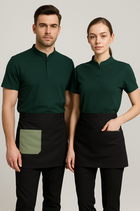 Camisetas Polo de Poliéster Suave de Primera Calidad, Uniformes de Manga Corta con Estampado Digital para Personal de Limpieza de Hoteles, Servicio OEM Unisex - Product Image 2