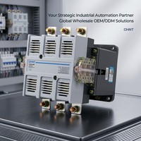 Contacteur CA triphasé Chint CJ20-400A 400A/630A, contact auxiliaire de tension d'alimentation CA, 4 ouverts 2 fermés, 220V 380V